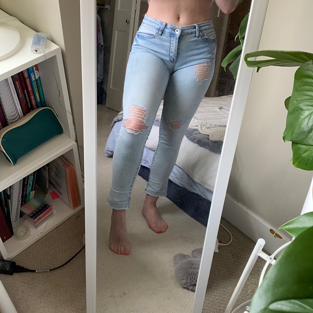 Skinny Distressed Jeans